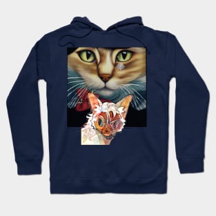 Anime Christmas Cat Hoodie